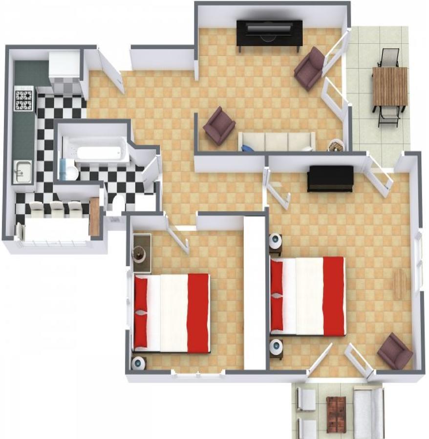 Charming 2Bd Apt W/ Balcony By Sea N' Rent Tel Aviv Bagian luar foto